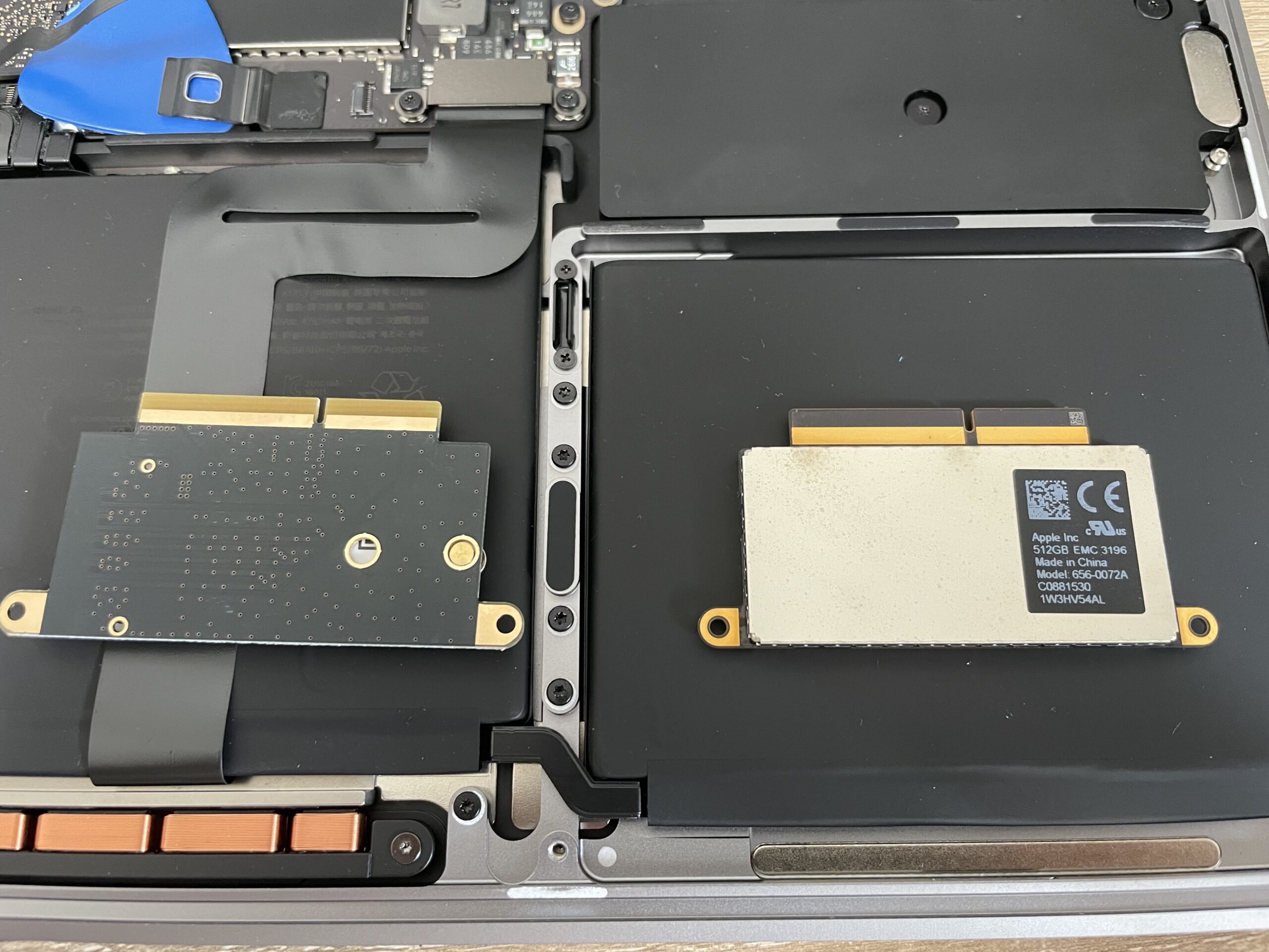 Macbook Pro 13インチ 2017年モデル(非Touch Bar）のSSDを社外製SSDへ 